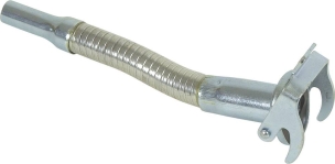 Bec verseur acier 300mm flexible avec joint pour jerrican métallique