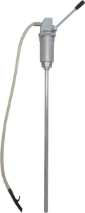 Pompe de transvasement à levier 15 l/min avec flexible et canne acier 820mm