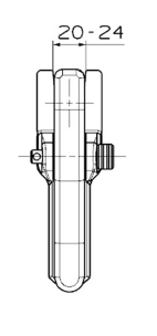 Extracteur de rotule 4 positions VL/VU 20/24mm