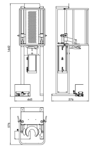 Compresseur de ressorts pneumatique éco 1,2T