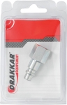 Raccord rapide mâle passage d'air 8mm filetage femelle 3/8" - blister