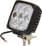 Phare de travail carré LED 10/32V 35W 2200 lumens faisceau large