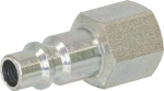 Raccord rapide mâle passage d'air 8mm filetage femelle 3/8"