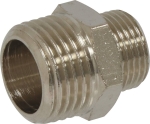 Raccord mamelon filetage mâle 3/8" et mâle 1/2"