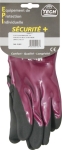 Gants milieux huileux 100% enduit nitrile T9 - carte