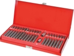 Embout hexagonal 10mm XZN/hexagonal/Torx® avec 2 douilles 1/2 et 3/8" porte embout - coffret métallique de 40 pcs