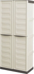 Armoire PVC 2 portes et 3 étagères 700x390x1655mm