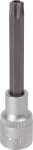 Douille tournevis 1/2" avec embout 100mm Torx® alésé TT50