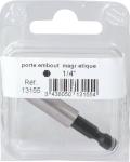 Porte embouts magnétique 1/4" - blister