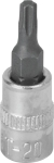 Douille tournevis 1/4" avec embout 37mm Torx® T20