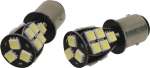 Lampe poirette LED 12V 3W BAY15d - blister de 2 pcs