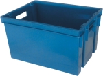 Bac de rangement bleu 20L 390x290x230mm