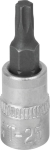 Douille tournevis 1/4" avec embout 37mm Torx® T25