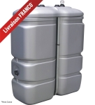 Cuve de stockage gasoil PEHD 1000L double paroi