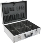 Valise de rangement en aluminium 457x330x155mm