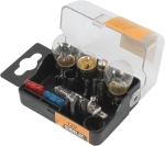 Coffret de secours 12V H1 - 5 ampoules et 2 fusibles