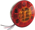 Feu arrière LED 10/30V 3 fonctions 113mm