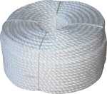 Cordage polypropylène blanc 10mm - couronne de 100m