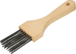 Brosse métallique pinceau fil acier 55x185mm