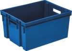 Bac de rangement bleu 30L 441x345x235mm