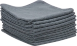 Microfibre 200 g/m² 380x380mm grise - lot de 10 pcs