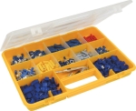 Cosse isolée + 1 testeur 6/12/24V - coffret de 301 pcs