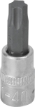 Douille tournevis 1/4" avec embout 37mm Torx® T40