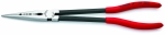 Pince droite 280mm demi-ronde gainée