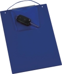 Tablette de fiche travaux A4 bleue - lot de 10 pcs