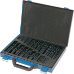 Valise métallique 170 forets métaux HSS laminés de 1 à 10mm