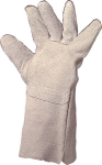 Gants de soudeur cuir manchette 150mm T10