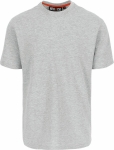 T-shirt basic 100% coton gris chiné XS