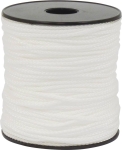 Tresse polypropylène blanche 3mm - bobine de 100m