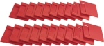 Séparateur rouge pour boîte à bec réf.09044 103x79mm - lot de 20 pcs