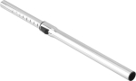 Tube d'aspiration droit rigide télescopique métal 34mm pour réf.07401/07403/07411/07436/07439/50002/50003