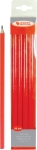 Crayon de charpentier rouge 300mm - blister de 12 pcs