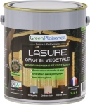 Lasure écologique abris de jardin chêne clair - pot de 2,5L