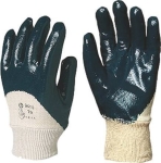 Gants milieux huileux enduit nitrile 3/4 dos T9