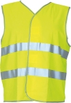 Gilet de signalisation rétroréfléchissant jaune fluo XL