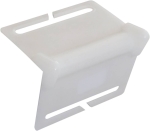 Cornière PVC pour sangle largeur max. 100mm