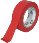 Ruban adhésif isolant PVC rouge 19mmx10m