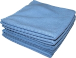 Microfibre 320 g/m² 400x400mm bleue - lot de 5 pcs