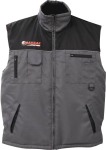 Gilet sans manche gris/noir XXL