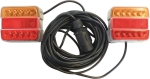 Kit de signalisation arrière LED 12V 7,5m magnétique - blister