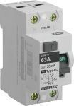 Interrupteur différentiel 30mA 63A type AC modulaire pour tableau électrique