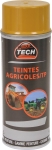 Peinture teinte agricole jaune Caterpillar - aérosol de 400ml