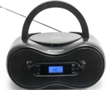 Poste radio CD Boombox BT noir