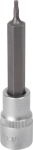 Douille tournevis 1/2" avec embout 100mm Torx® T10