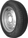 Roue complète 155/70R13 4 trous entr'axe 130mm moyeu 85mm