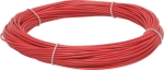 Fils de câblage souple 0,75mm² rouge - 25m